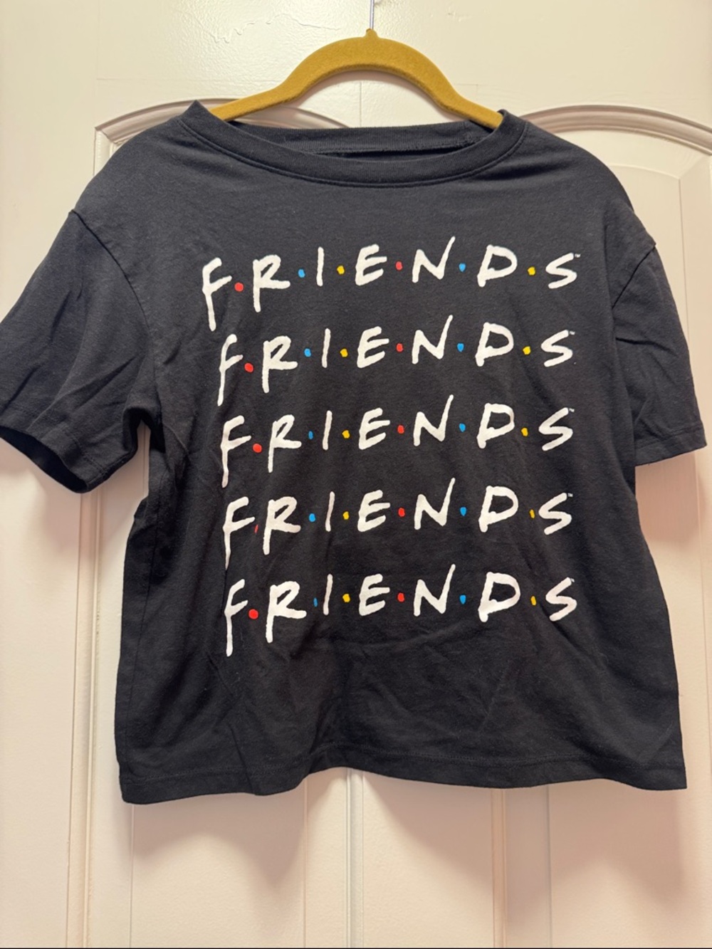 Kids Black 'FRIENDS' Graphic Tee